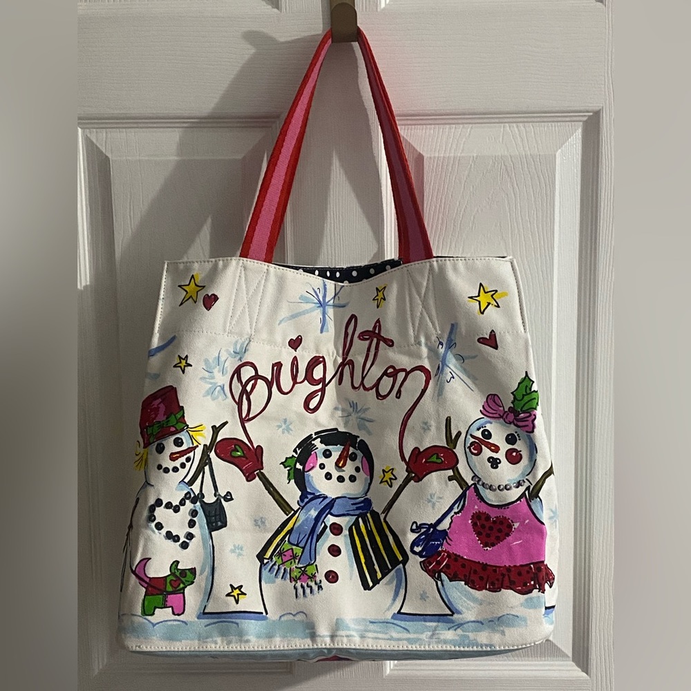 New Brighton Snow Day tote bag